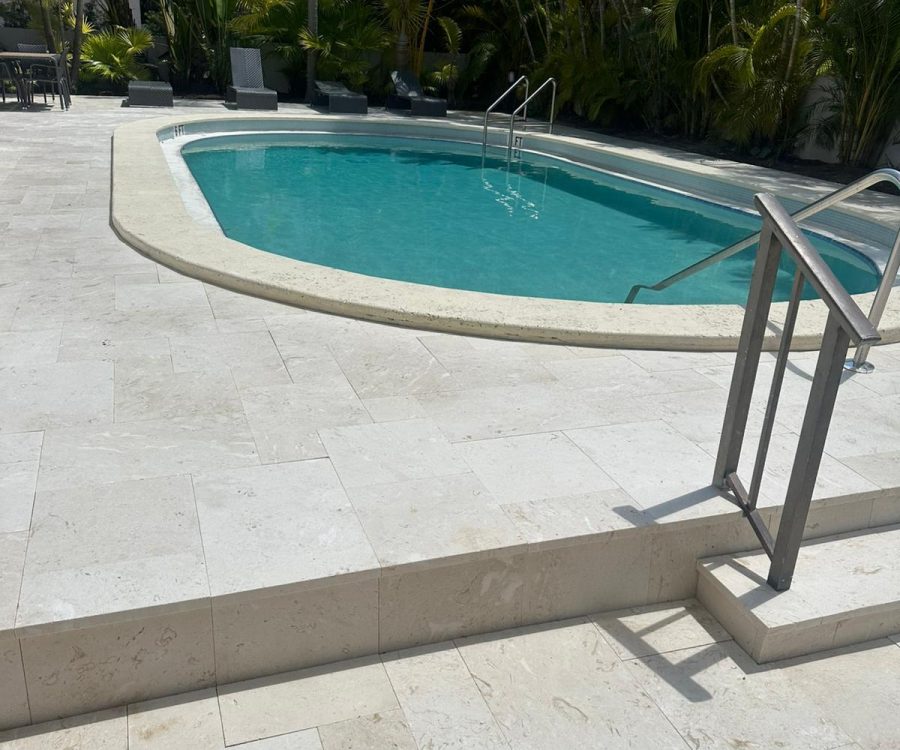 Pool deck remodel and repairs Pool renovation Pool tiles remodel Infinite edge coping installation Jacuzzi installation and repairs Diamond brite remodel Plumbings leak pipe repairs Electrical services Travertine and Marble deck renovation Fountain installation Pool Shelf installation Pool heater installation Salt System installation Pool glass tiles remodel Pool deck repairs Driveway remodel with travertine, pavers or marble Skimmer installation Pool acid wash cleaning Deco drain installation New LED light Pool equipments Pool deck sealer Pavers installation Please. I need you to focus on pool remodel and most importantly: Deck paver installation